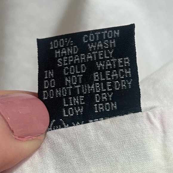 Y2K DOLLHOUSE Button Down Shirt Sequin Floral Cross Applique Preppy Western Sz M - Picture 14 of 15